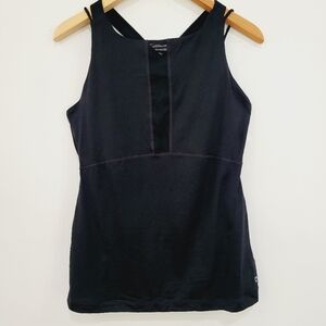 Gap Fit women's black workout tank top size L